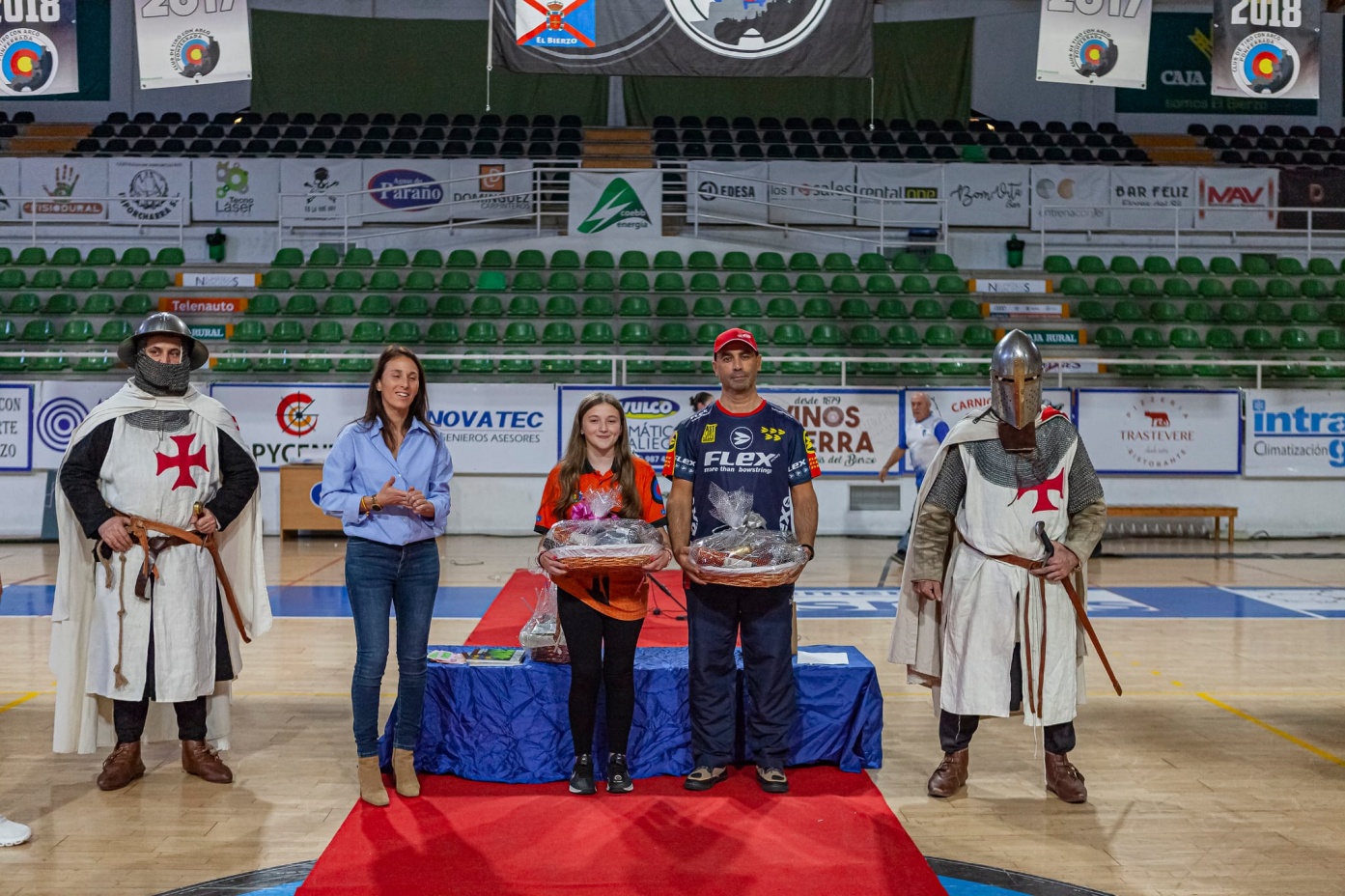 Lucía Conde y Carlos Resende, ganadores del Trofeo del Botillo