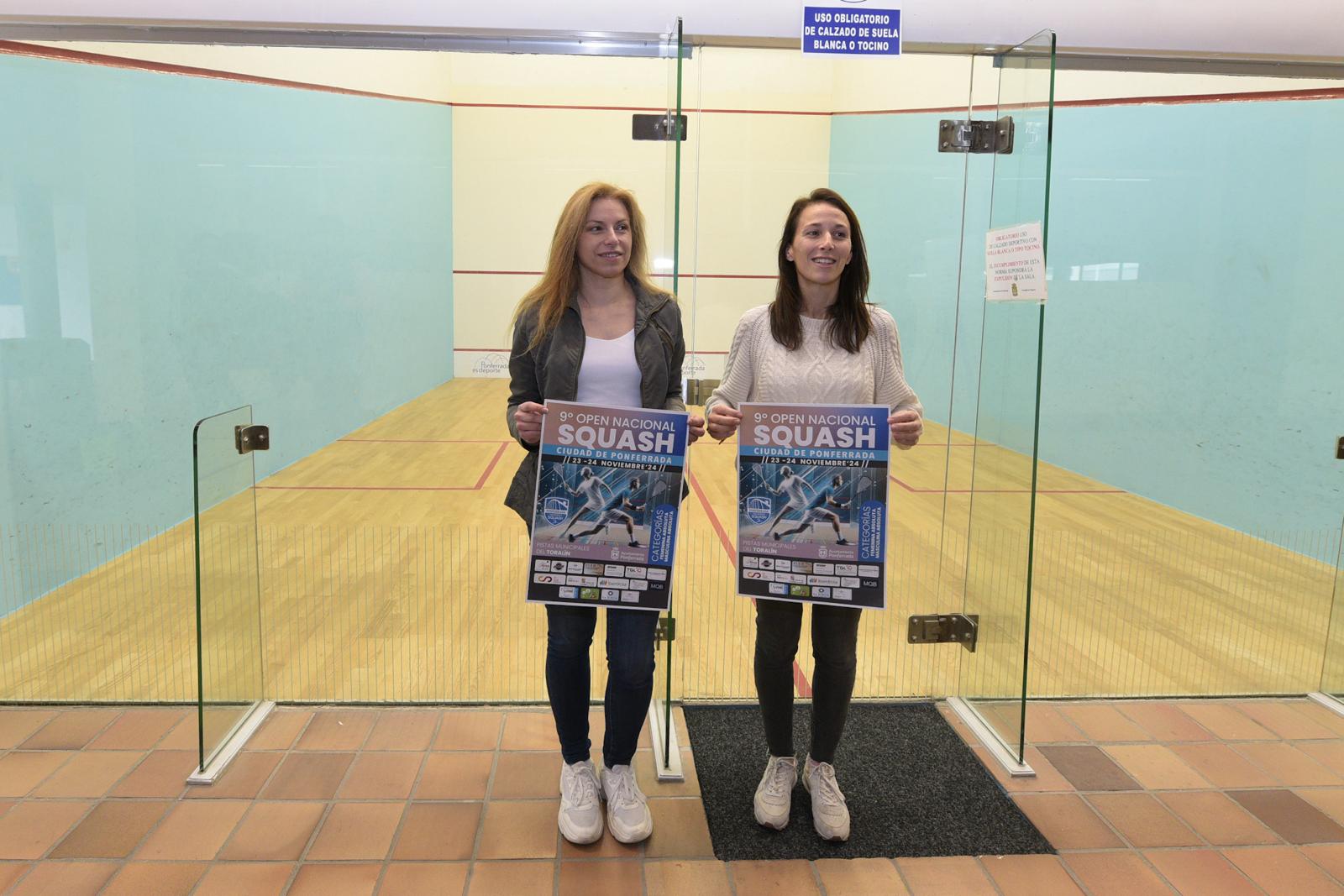 Presentación del Open Nacional de Squash de Ponferrada