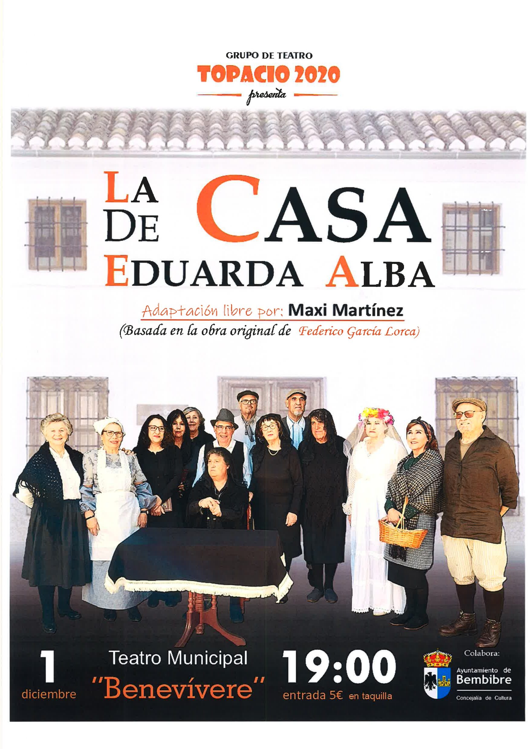 Cartel La casa de Eduarda Alba