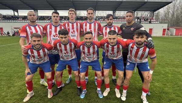 Once del Atlético Bembibre ante el Mojados.