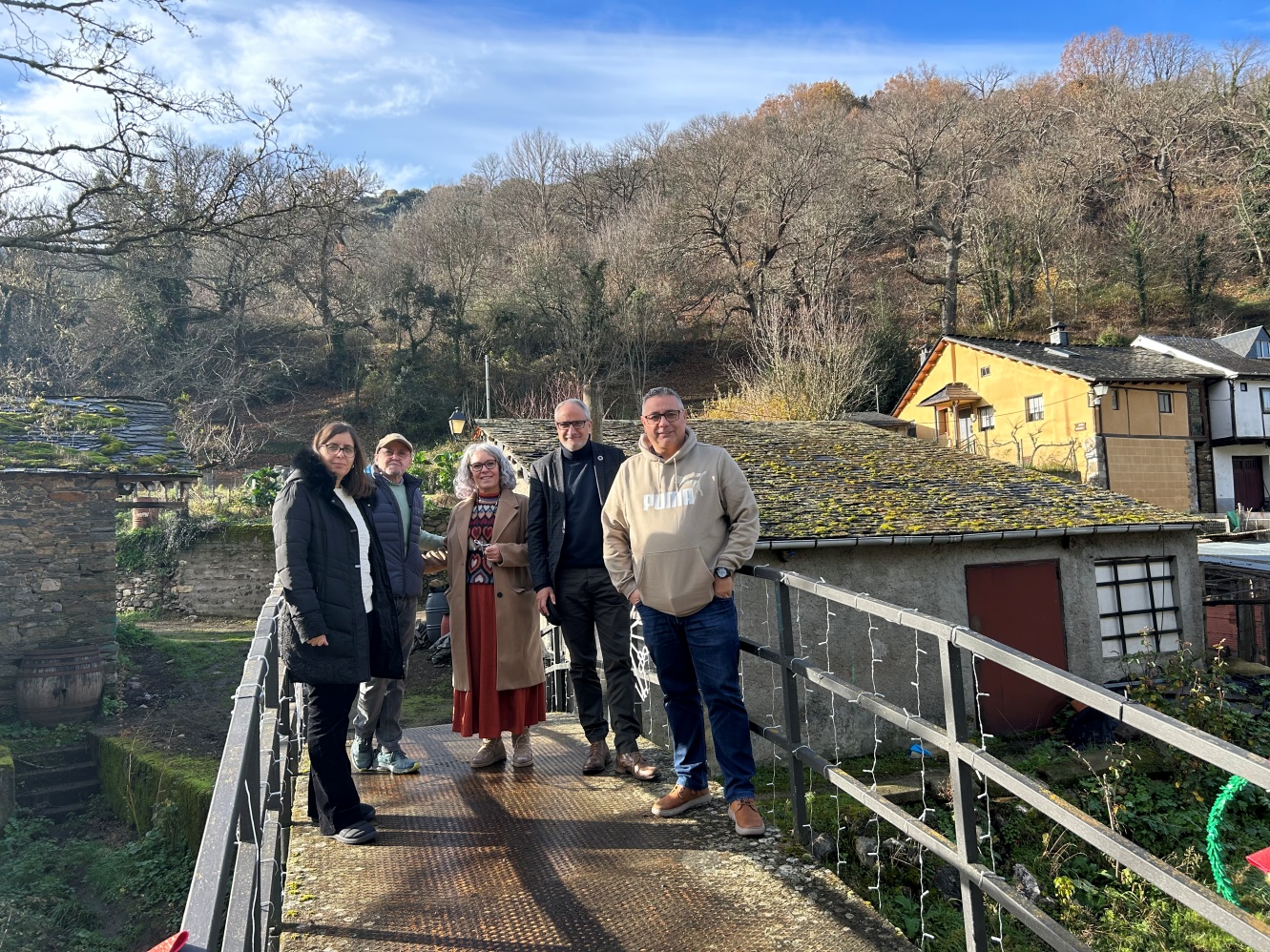 Visita del PSOE a San Clemente de Valdueza