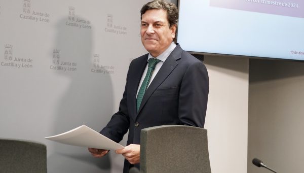 El consejero de Economía y Hacienda y portavoz, Carlos Fernández Carriedo, presenta los datos de la Contabilidad Regional de Castilla y León correspondientes al tercer trimestre de 2024