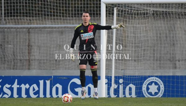 Andrés Prieto, en el Lugo-Ponferradina