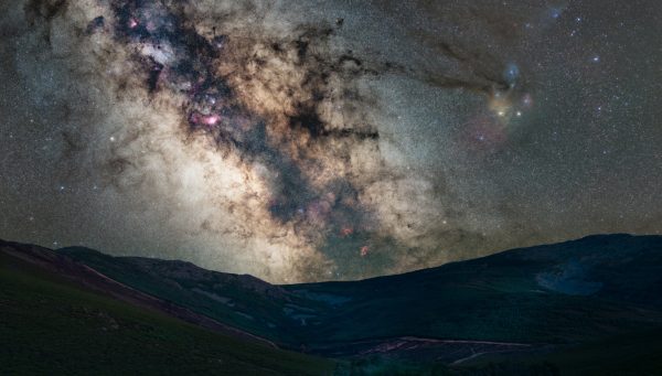 Cielo nocturno desde el Mirador de los Ciervos de Truchas