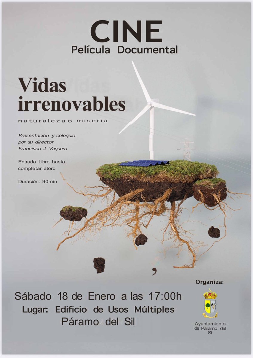 Cartel Vidas Irrenovables