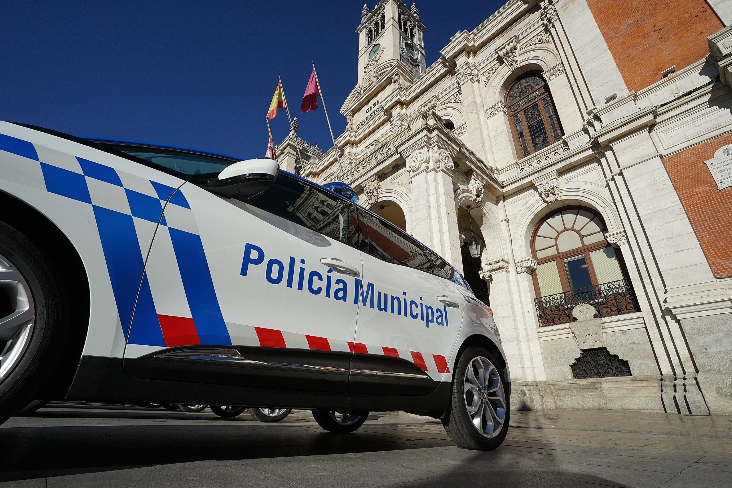 Vehículo de la Policía Municipal de Valladolid