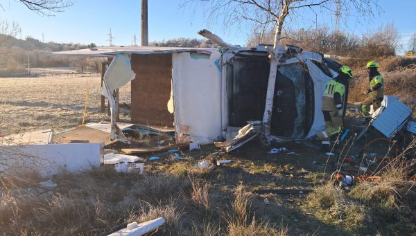 Accidente de tráfico en Toreno