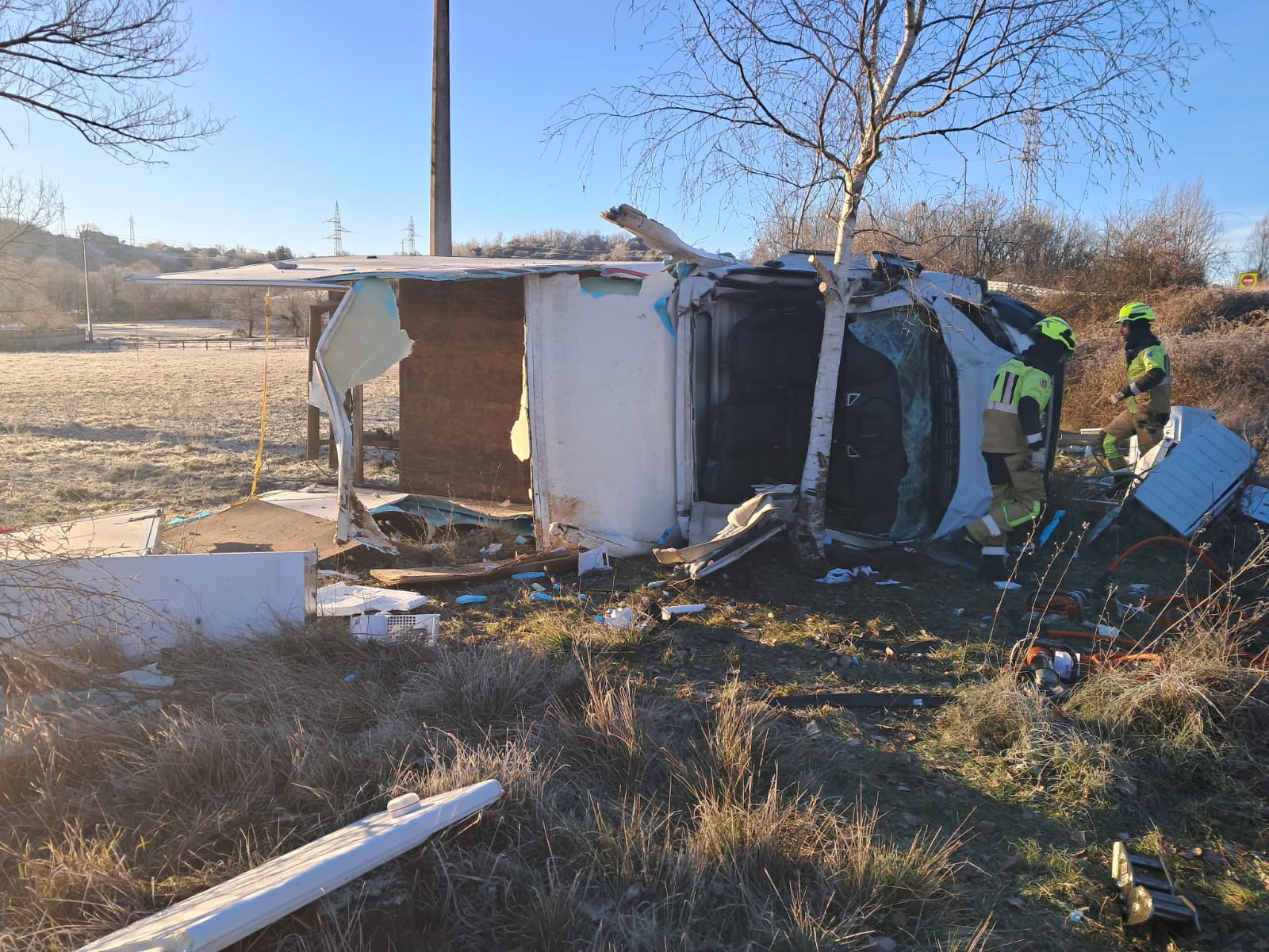 Accidente de tráfico en Toreno