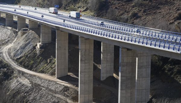 Nuevo viaducto del Castro de la A-6