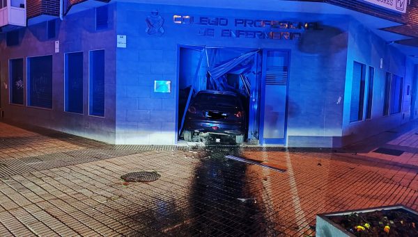 Accidente en el Colegio de Enfermería de Ponferrada