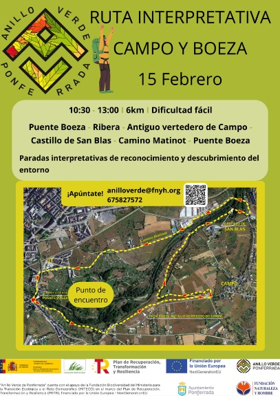 Cartel Ruta Anillo Verde